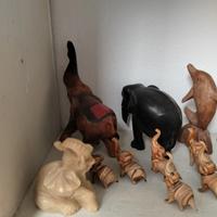 Collezione di elefantini/tartarughe/coccinella 