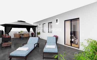 BRUZZANO - BILOCALE CON AMPIO TERRAZZO