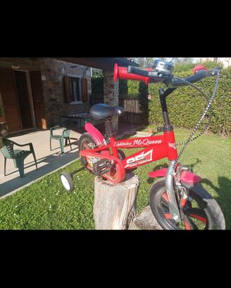 Bici bimbo mc queen