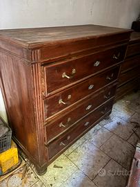 GRATIS Coppia madia comò cassettiera vintage 50/60