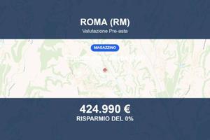 Immobile in asta di 723 m² a Roma