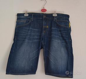 Bermuda Meltin Pot in denim scuro - W36