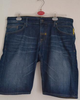 Bermuda Meltin Pot in denim scuro - W36