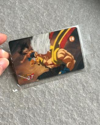 Dragon Ball GT Card 3D Goku Super Baby Vegeta Baby