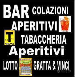 Bar caffetteria lotto gratta vinci giochi