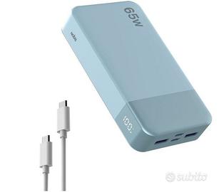 NOBIS 20000mAh 65W Power Bank Caricatore Portatile