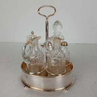 Set olio aceto sale e pepe