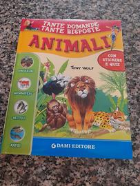 Libro Animali con sticker Tante domande tante risp