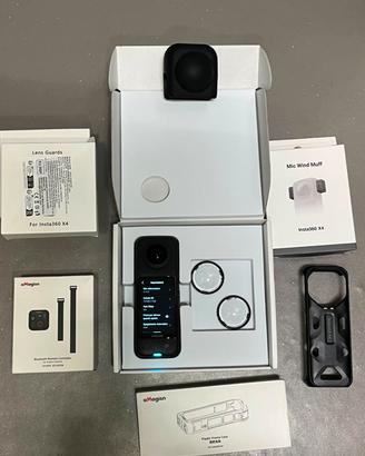 Insta 360 x4 come nuova Sostituita in garanzia 
