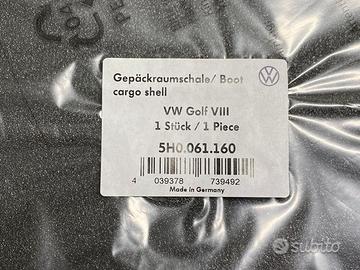 Vasca bauliera nuova/originale Volkswagen Golf 8