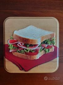 Scatola porta panino Mulino Bianco made in Italy