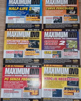 n. 6 Riviste Maximum PC con Dvd
