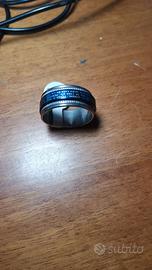 Anello antistress 27 acciaio inox con Padre Nostro