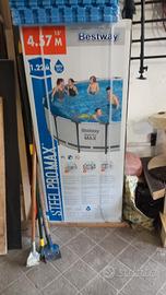 piscina e filtro a sabbia