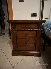 Coppia comodini in legno massello