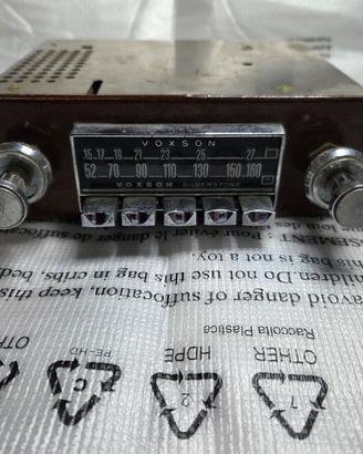 Autoradio d'epoca VOXSON SILVERSTONE - Vintage Ann