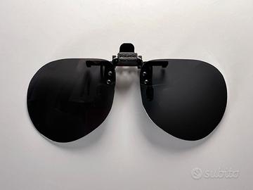 Occhiali da sole a goccia Polaroid Clip-On