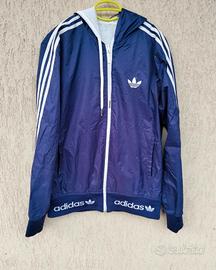 Giacca a vento Adidas  Vintage Viola taglia M