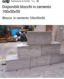 Blocchi in cemento 