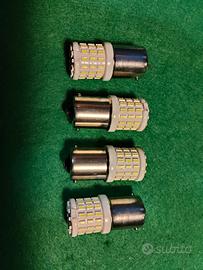  4 lampadine LED 1156 Ba15s 12V XStorm P21W