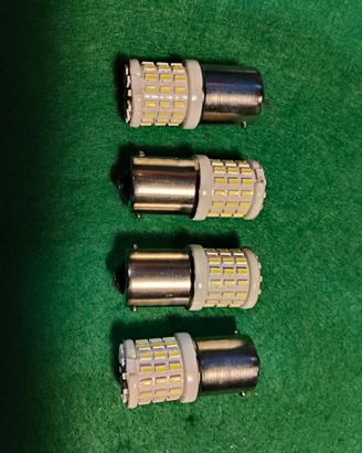  4 lampadine LED 1156 Ba15s 12V XStorm P21W