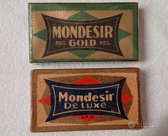 VECCHI PACCHETTI  LAMETTE DA BARBA RASOIO VINTAGE