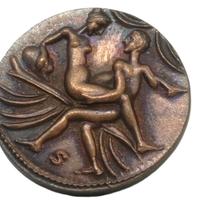 REPLICA MONETA ROMANA DEL SESSO SPINTRIE COD E