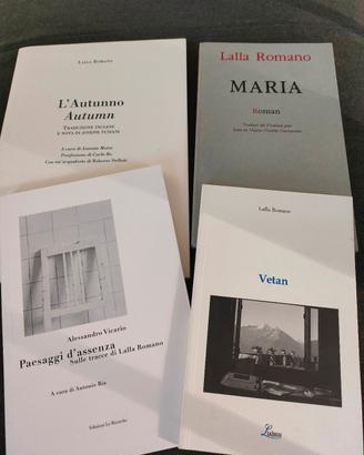 Opere rare di e su Lalla Romano. 