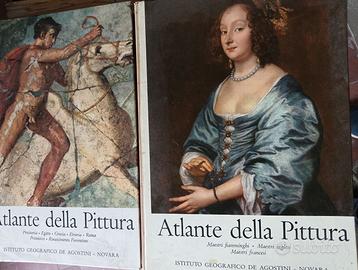 Atlante della pittura 1968 de agostini 4 volumi