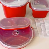 SET 4 PENTOLE  PER COTTURA IN MICROONDE