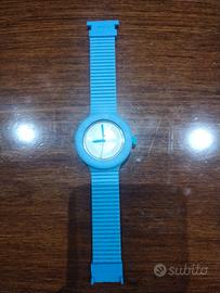 Orologio Hip Hop silicone azzurro 