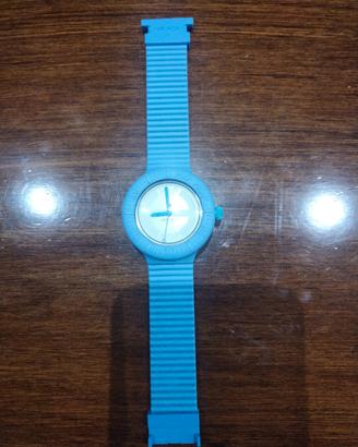 Orologio Hip Hop silicone azzurro 