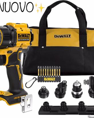 Trapano Avvitatore Multi Testa DEWALT 18V XR NUOVO