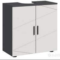 kleankin Mobile Sottolavabo Bagno per Piedistallo 