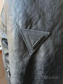 Giacca in pelle Guess nera 🔥 XL ORIGINALE