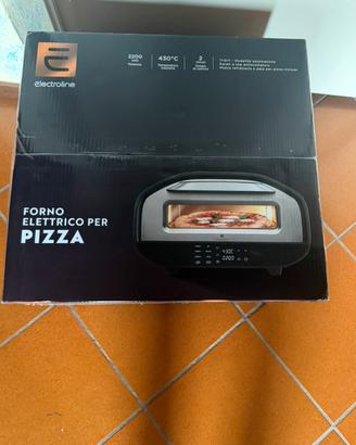 Forno elettrico per pizza in pietra refrattaria
