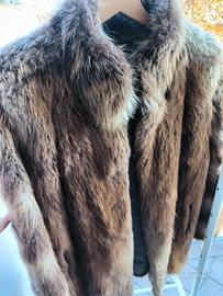 Pelliccia Castoro Taglia M42 Italia