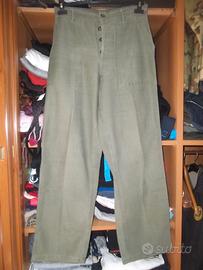 Vintage Us Army Vietnam War Trousers