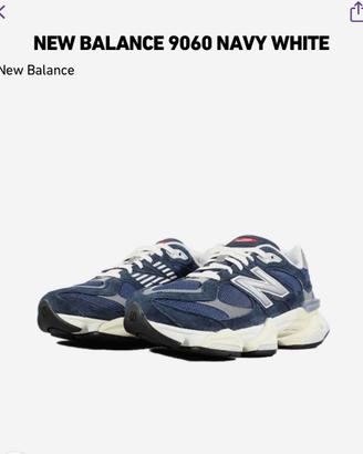 New Balance  Sneakers 9060 "Navy" nuove n.44