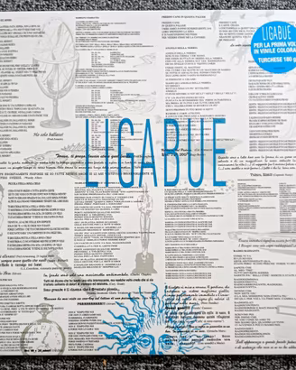 Ligabue Ligabue vinile turchese