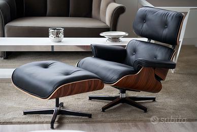 Poltrona Charles Eames Lounge chair riedizione 