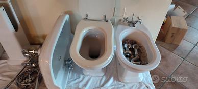 Lavello, bidet e rubinetti vintage