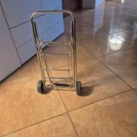 carrello per valigie completamente pieghevole