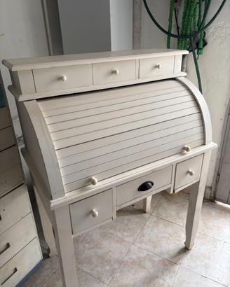 Scrivania Shabby provenzale con secretaire