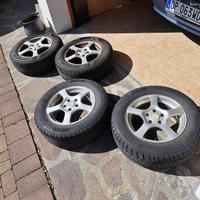 Dacia Duster gomme lamellari con cerchi in lega