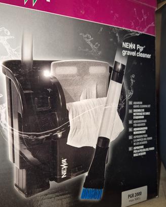 Pulitore elettrico acquario 