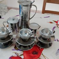 set ani  tazzina caffetiera 70  inoxpran 