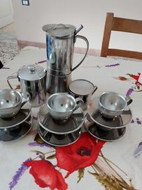 set ani  tazzina caffetiera 70  inoxpran 
