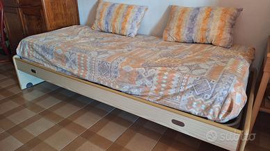 Dono Letto singolo + secondo letto estraibile