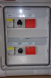 quadro fotovoltaico due stringhe 